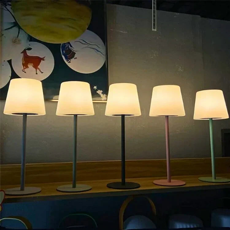 BowLift | Modern Wireless LED Table Lamp with 16 Light Colors
