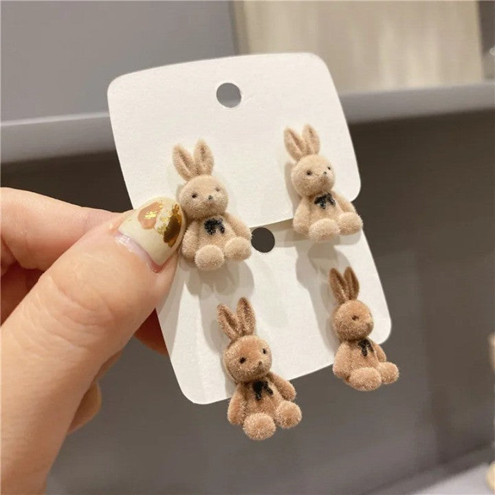 BowLift | Happy Bear Plush Bear Earrings