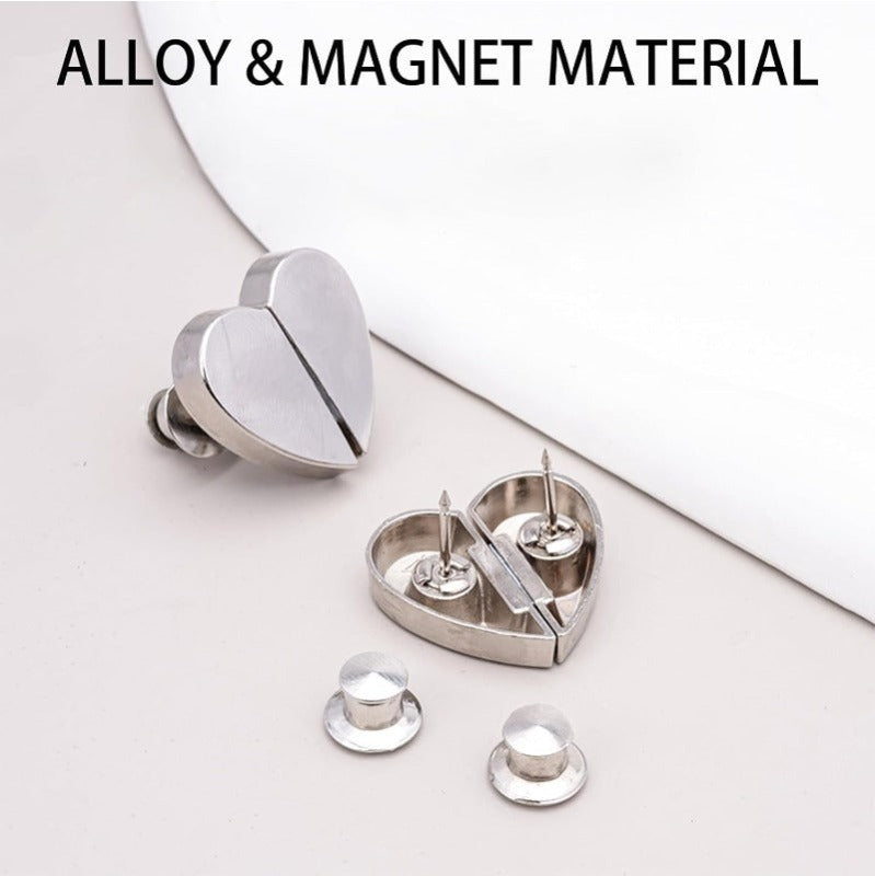 Heart-Shaped Magnetic Curtain Fasteners Bowlift