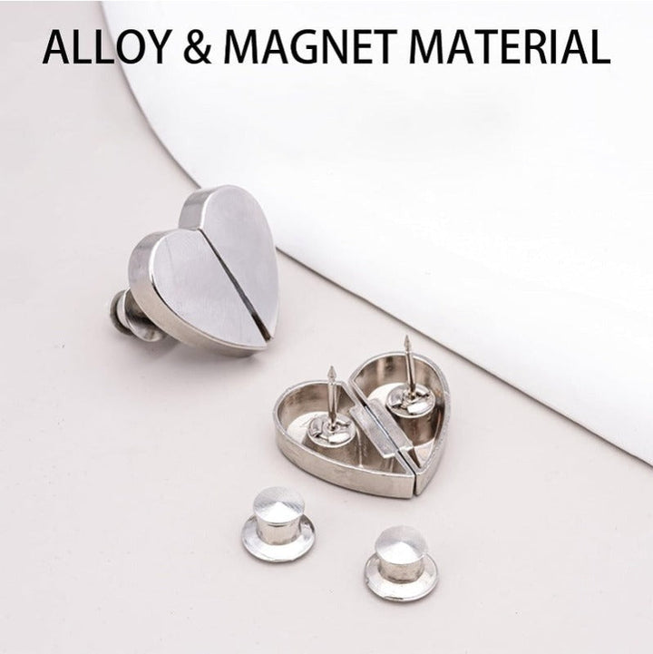 Heart-Shaped Magnetic Curtain Fasteners Bowlift