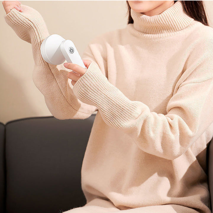 Portable Electric Lint Remover Rechargeable Fabric Shaver | Bowlift