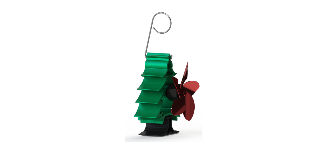 5 Blade Heat Powered Thermo Dynamic Stove Fan