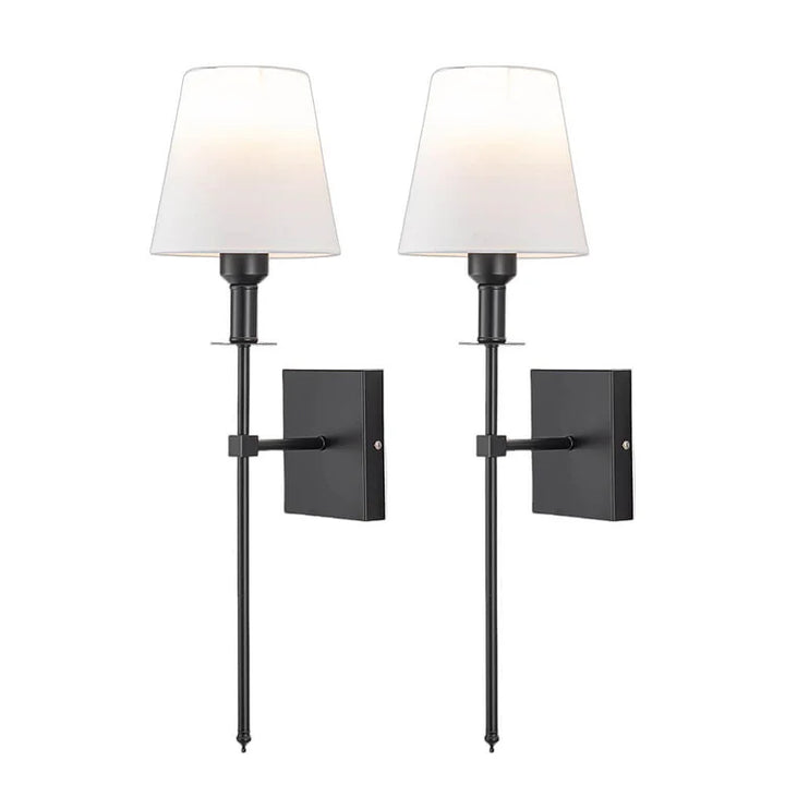 BowLift | Rechargeable Wireless Wall Light Set (2 Pack) - Battery-Powered Indoor & Outdoor Lighting for Home, Patio, and Garden