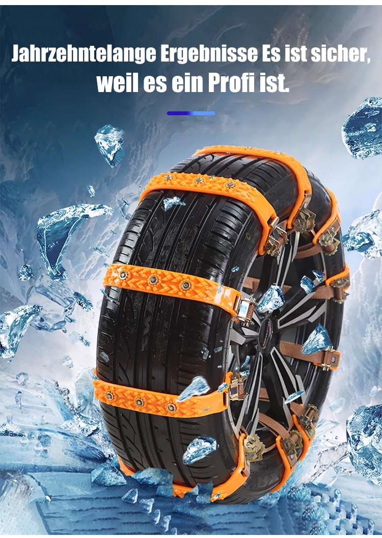 Non-slip tire chain | Ultimate car safety | Bowlift