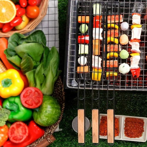 Reusable Kabob Grill Baskets | Bowlift