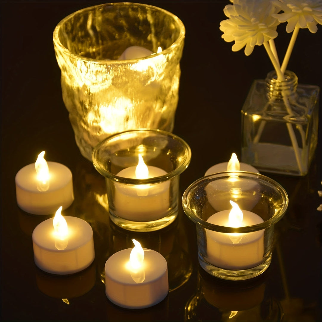 FlameFree LED Tea Lights – Atmospheric Lighting for Every Moment Bowlift