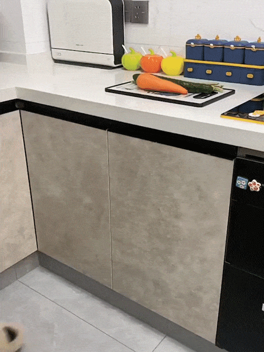 Folding Hanging Kitchen Waste Trash Can