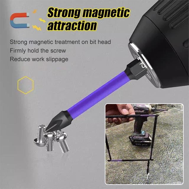 Ultimate magnetic bit set (6-piece) | Bowlift