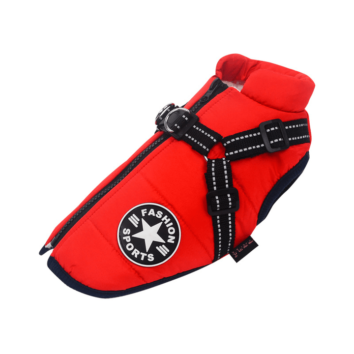 BowLift | PupGuard - Winter-Dog Coat with Harness