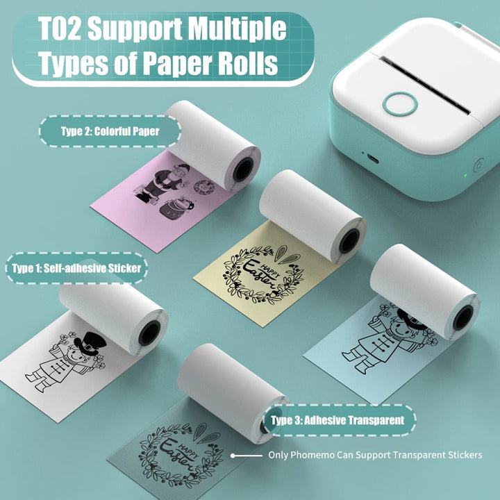 BowLift | PocketPrint Mini – Portable Thermal Photo Printer Without Ink