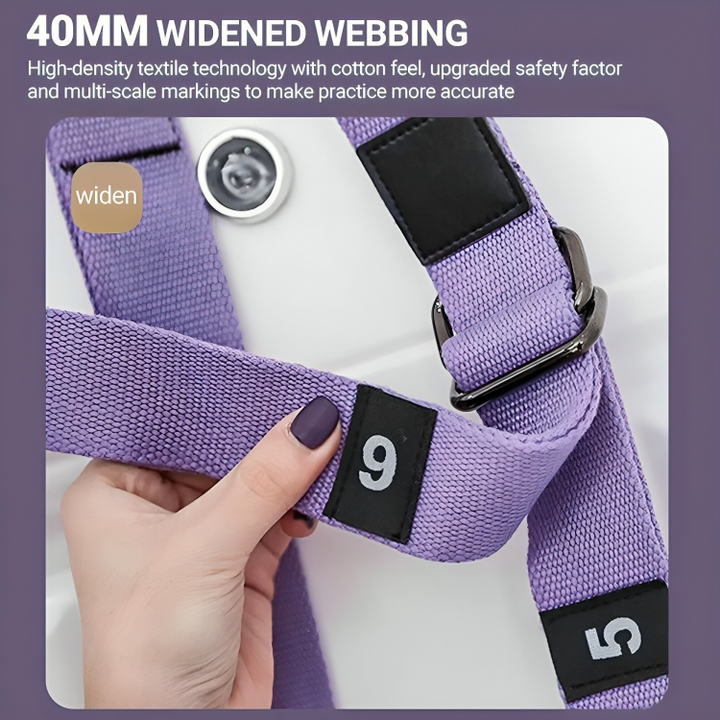 BowLift | LuxAura AeroStretch Aerial Yoga Rope | High-quality, flexible rope for suspended yoga with optimal support and comfort