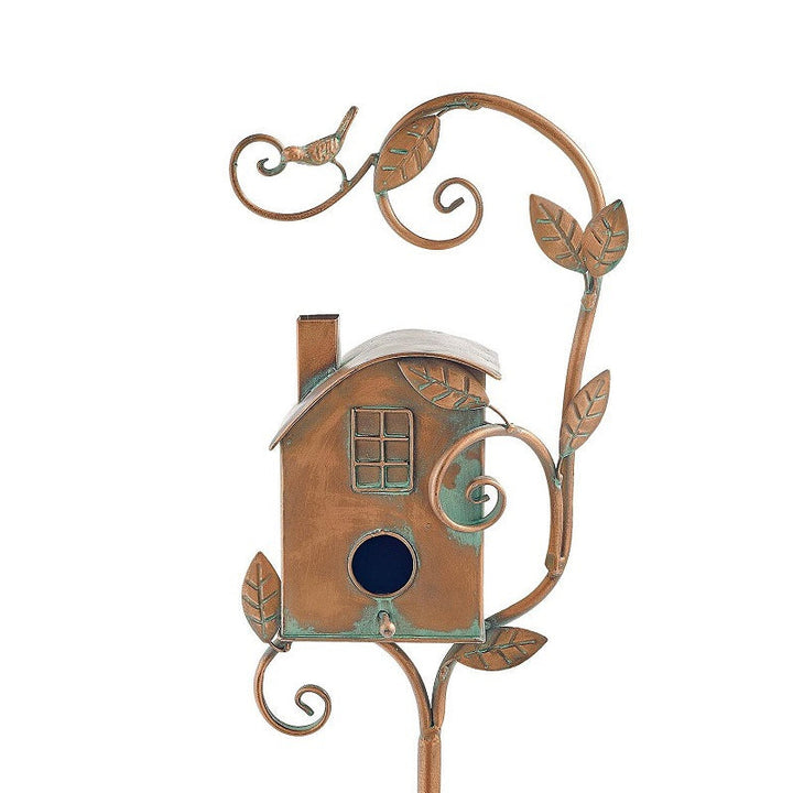 Birdhouse Garden Stakes | Bowlift