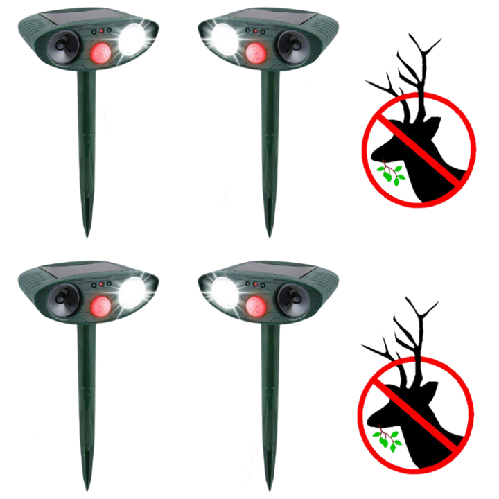 BowLift | Solar-Powered Ultrasonic Deer Repeller - Effective Deer Deterrent for Gardens & Yards in 48 Hours