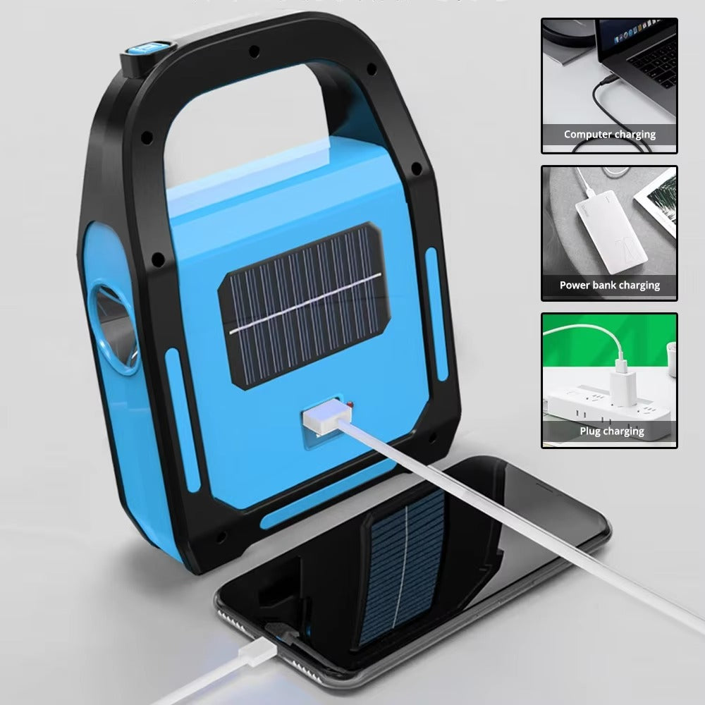 BowLift | Solar USB Rechargeable Power Bank Camping Lantern