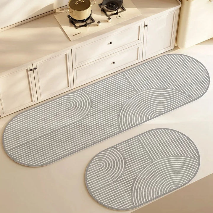 BowLift | Kitchen Floor Mat Non Slip Washable Rug