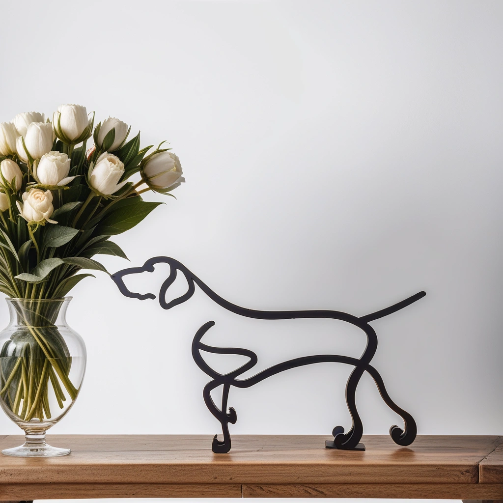 Abstract Dog Sculptures - CanineArt Bowlift