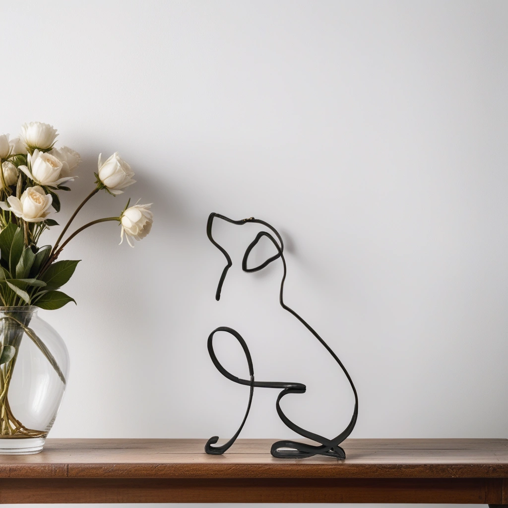 Abstract Dog Sculptures - CanineArt Bowlift