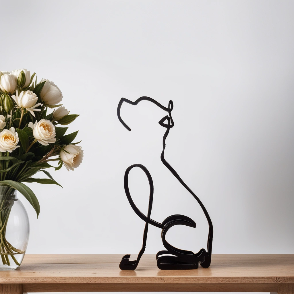 Abstract Dog Sculptures - CanineArt Bowlift