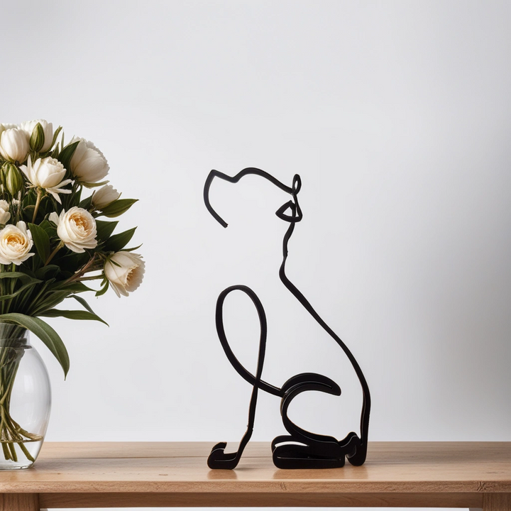 Abstract Dog Sculptures - CanineArt Bowlift