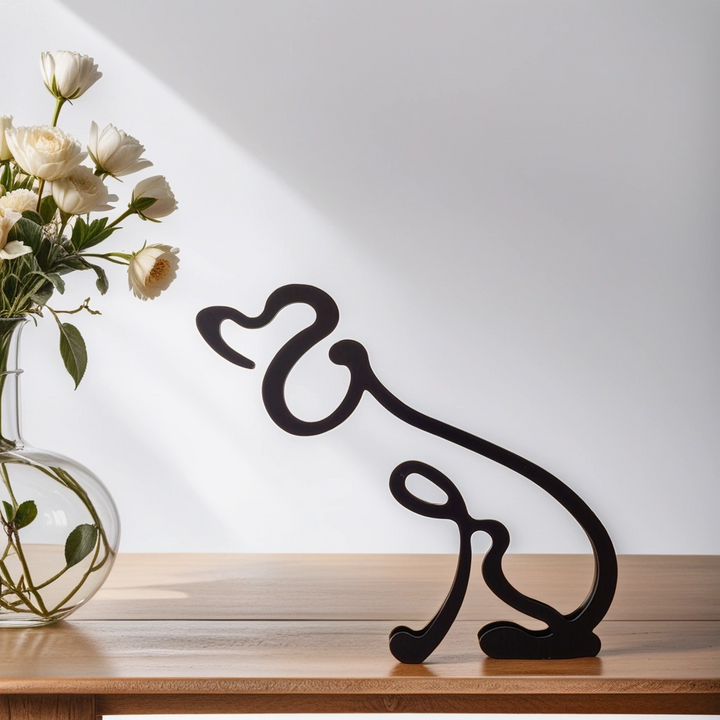 Abstract Dog Sculptures - CanineArt Bowlift