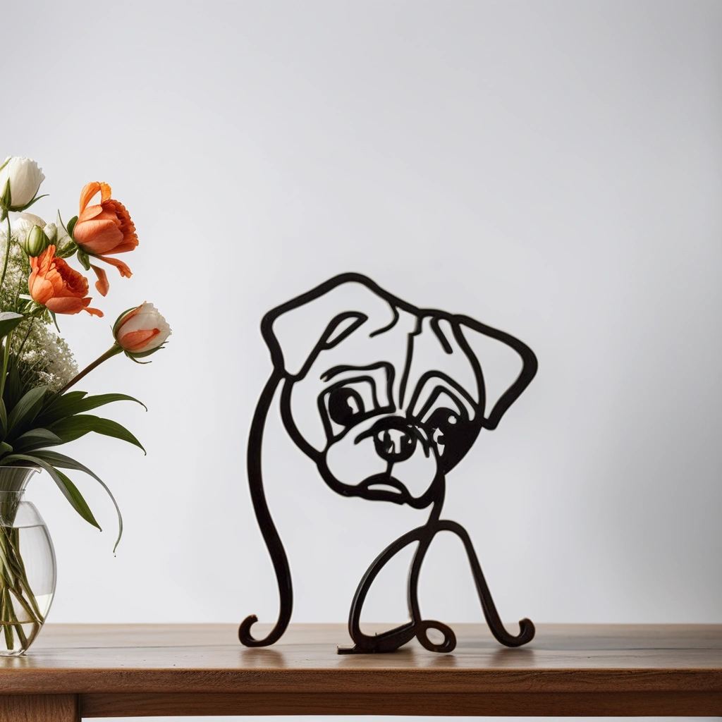 Abstract Dog Sculptures - CanineArt Bowlift