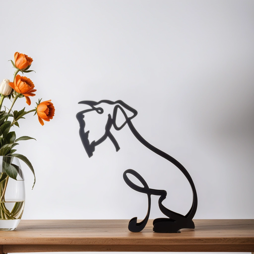 Abstract Dog Sculptures - CanineArt Bowlift