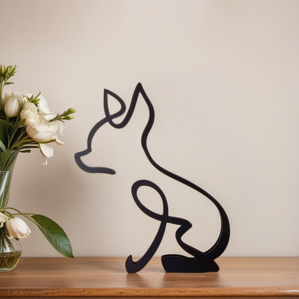 Abstract Dog Sculptures - CanineArt Bowlift