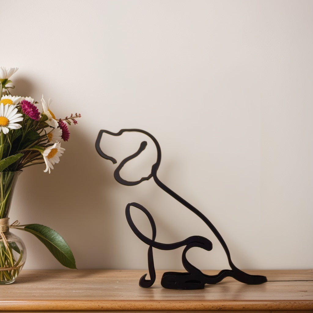 Abstract Dog Sculptures - CanineArt Bowlift