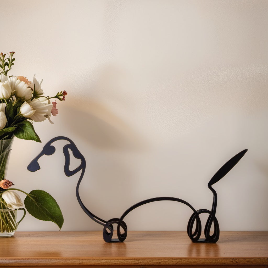Abstract Dog Sculptures - CanineArt Bowlift