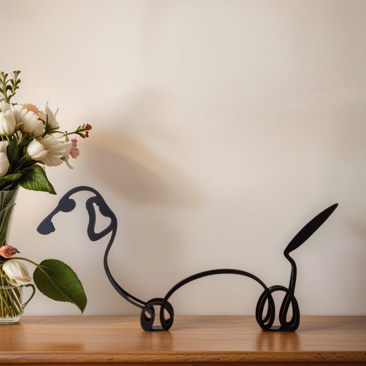 Abstract Dog Sculptures - CanineArt Bowlift