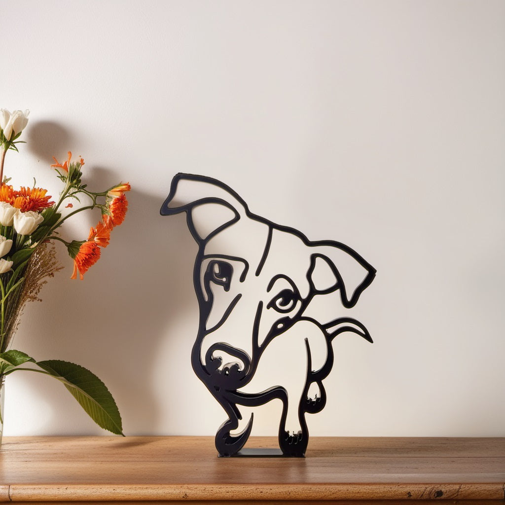 Abstract Dog Sculptures - CanineArt Bowlift