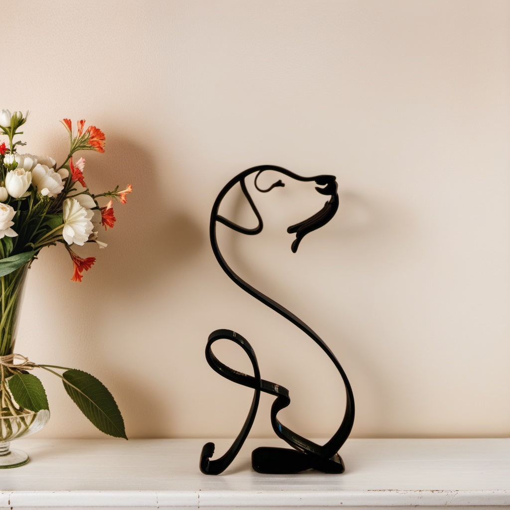 Abstract Dog Sculptures - CanineArt Bowlift