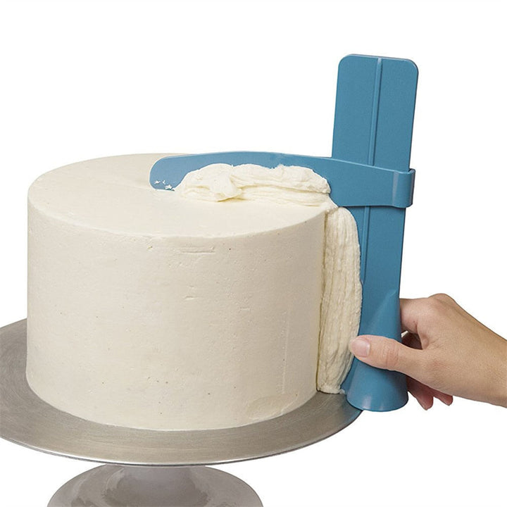 Adjustable Cake Scraper Fondant Spatulas Cream Cake Edge Smoother | Bowlift