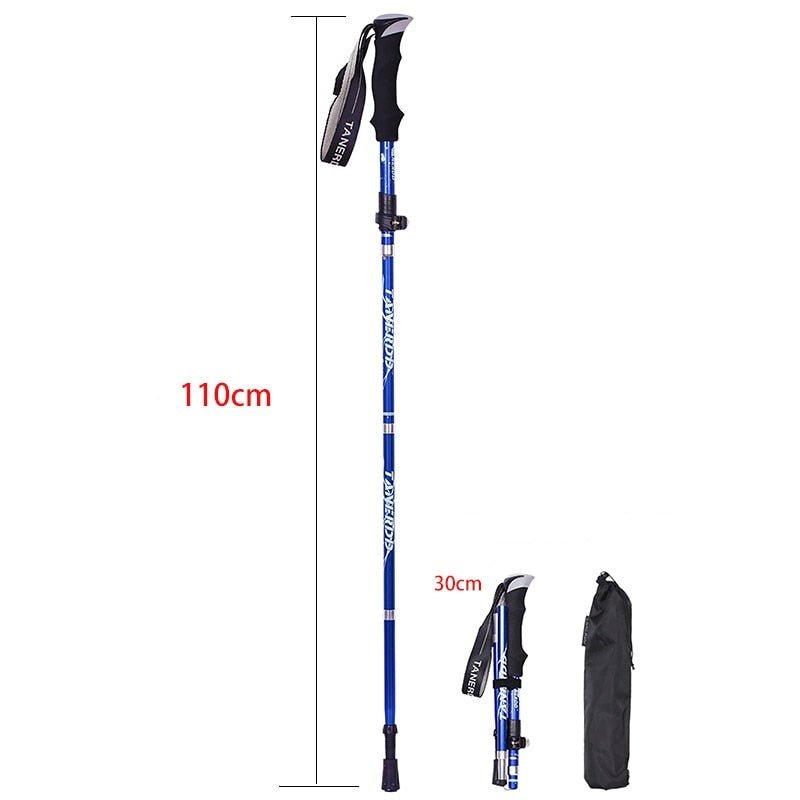 BowLift | Adjustable Trekking Poles - Lightweight & Foldable for Hiking & Walking