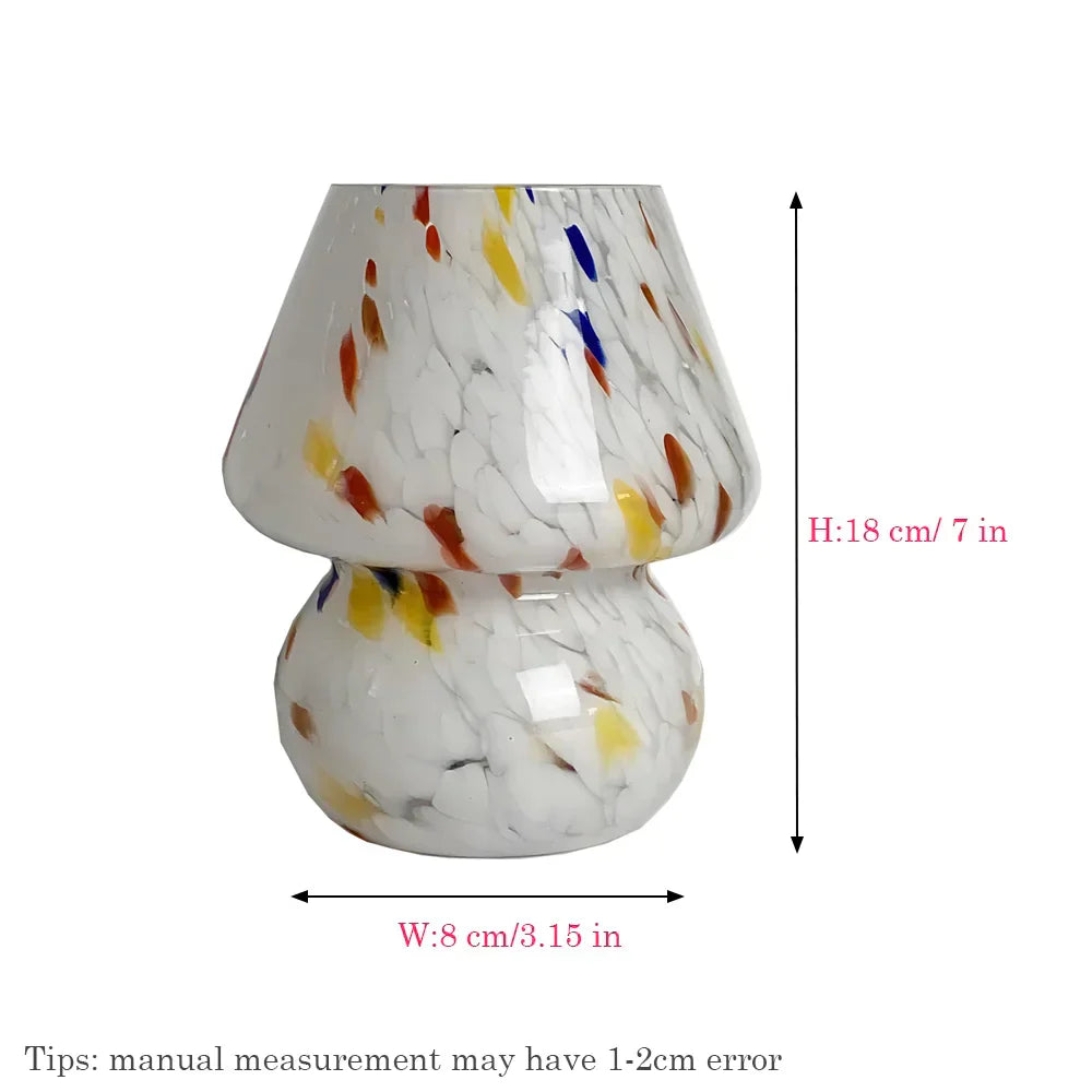 BowLift | Aesthetic Glass Mushroom Lamp - LumiMush