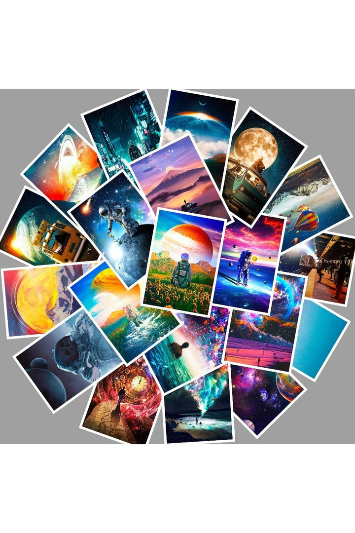 Space Adventure Sticker | Bowlift