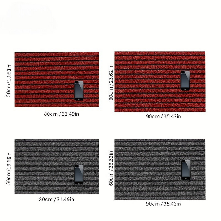 BowLift | All-Season Door Mat for Indoor and Outdoor - WeatherGuard Pro