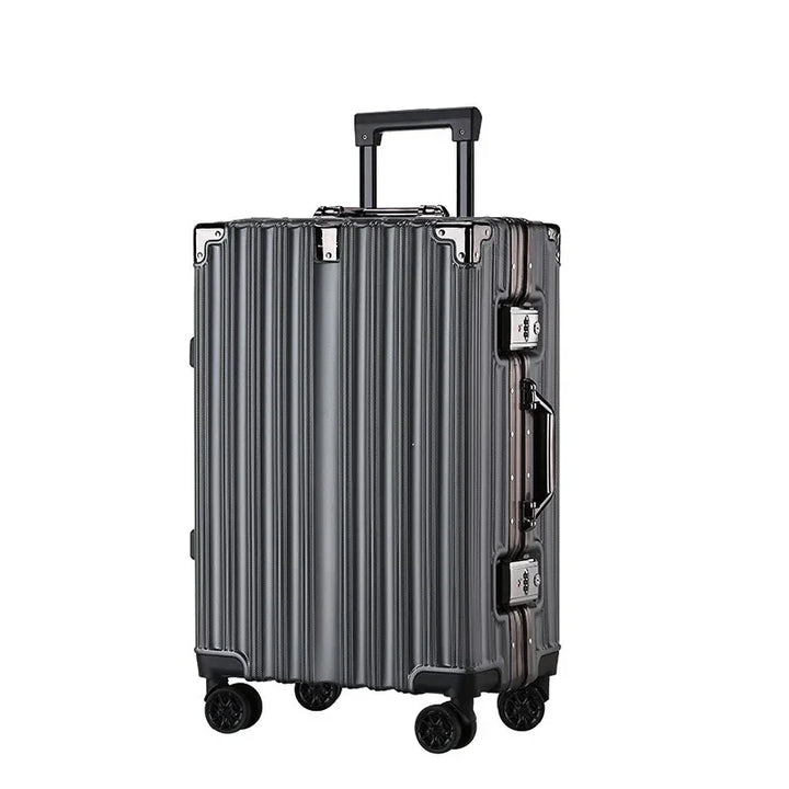 Aluminium frame hard shell suitcase – Geneva | Bowlift