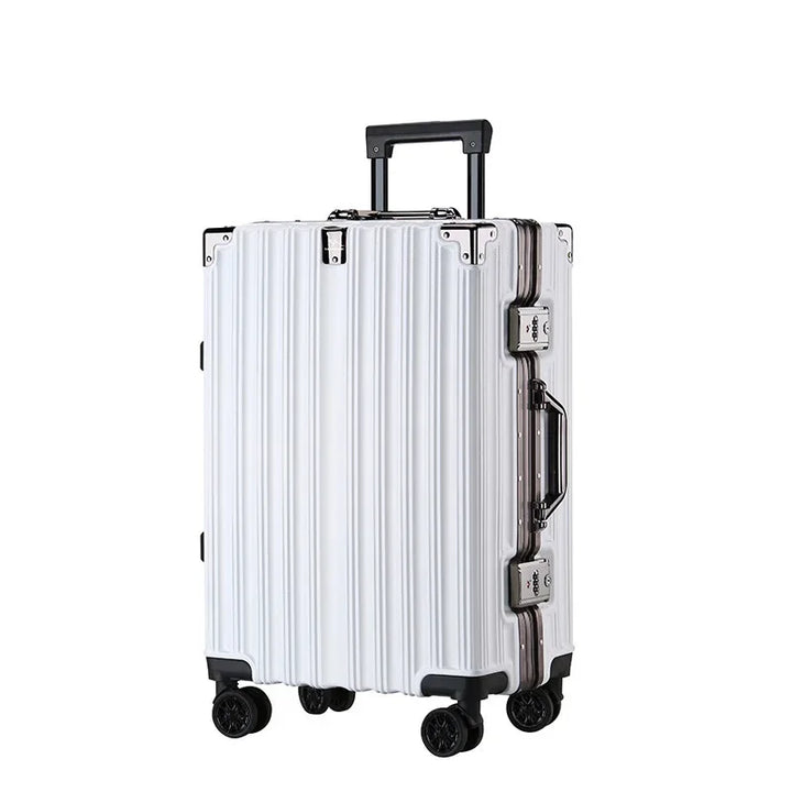 Aluminium frame hard shell suitcase – Geneva | Bowlift