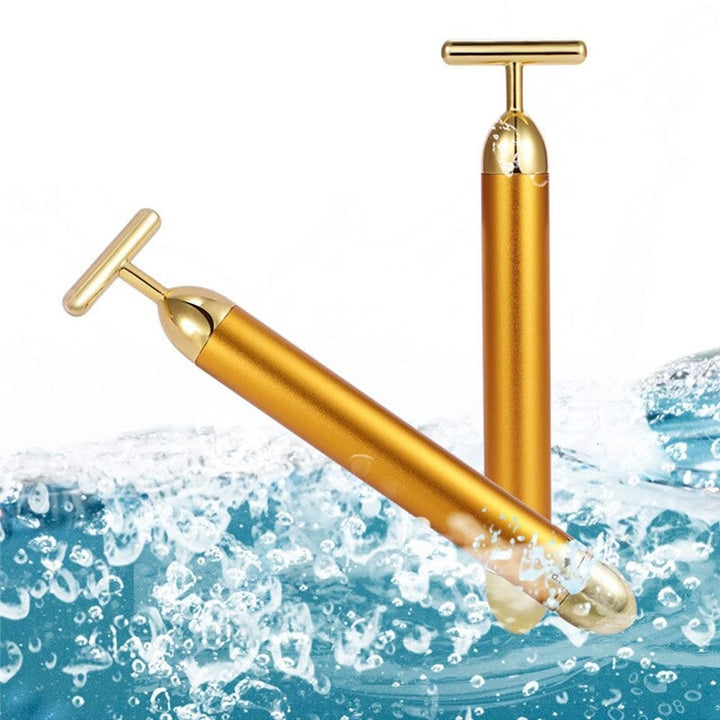 BowLift | Energy 24K Gold T Beauty Bar Facial Roller Massager