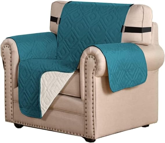 Quilted Sofa Cover Pet Protector Throw Waterproof Sofa Slip Covers 1/2/3 Settee Bowlift