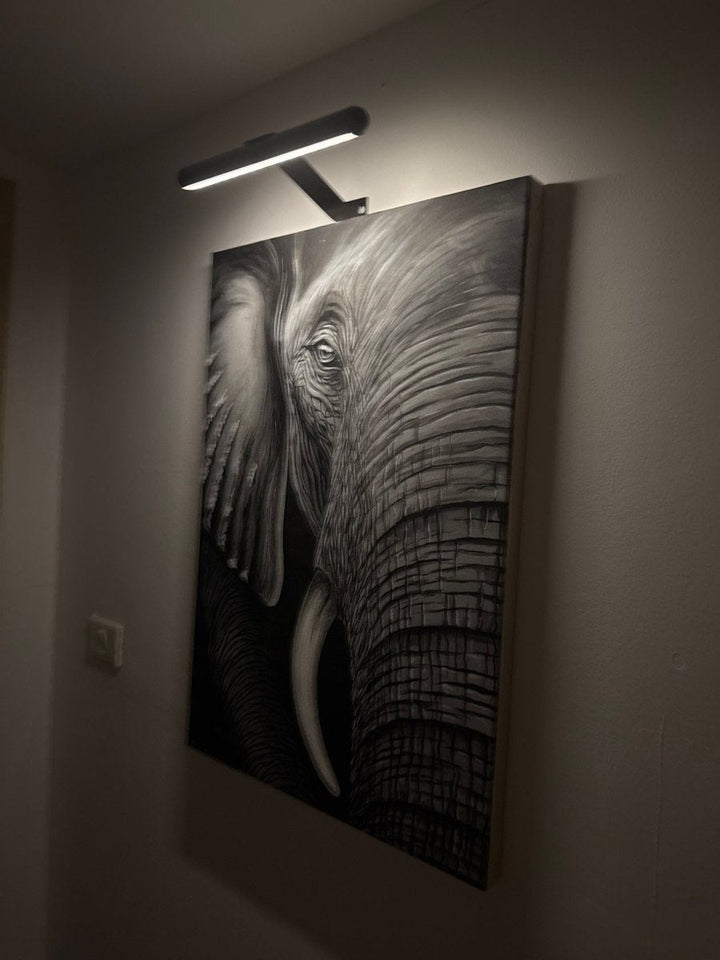 BowLift | ArtGlow LED Wall Lamp – Wireless Lighting for Art and Decoration