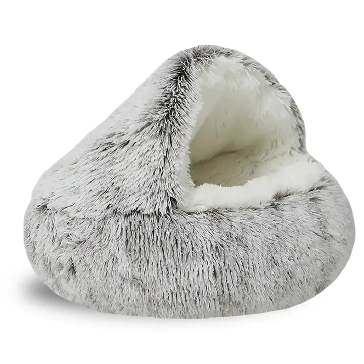 BowLift | Cat Cave Bed Plush Orthopedic Nest