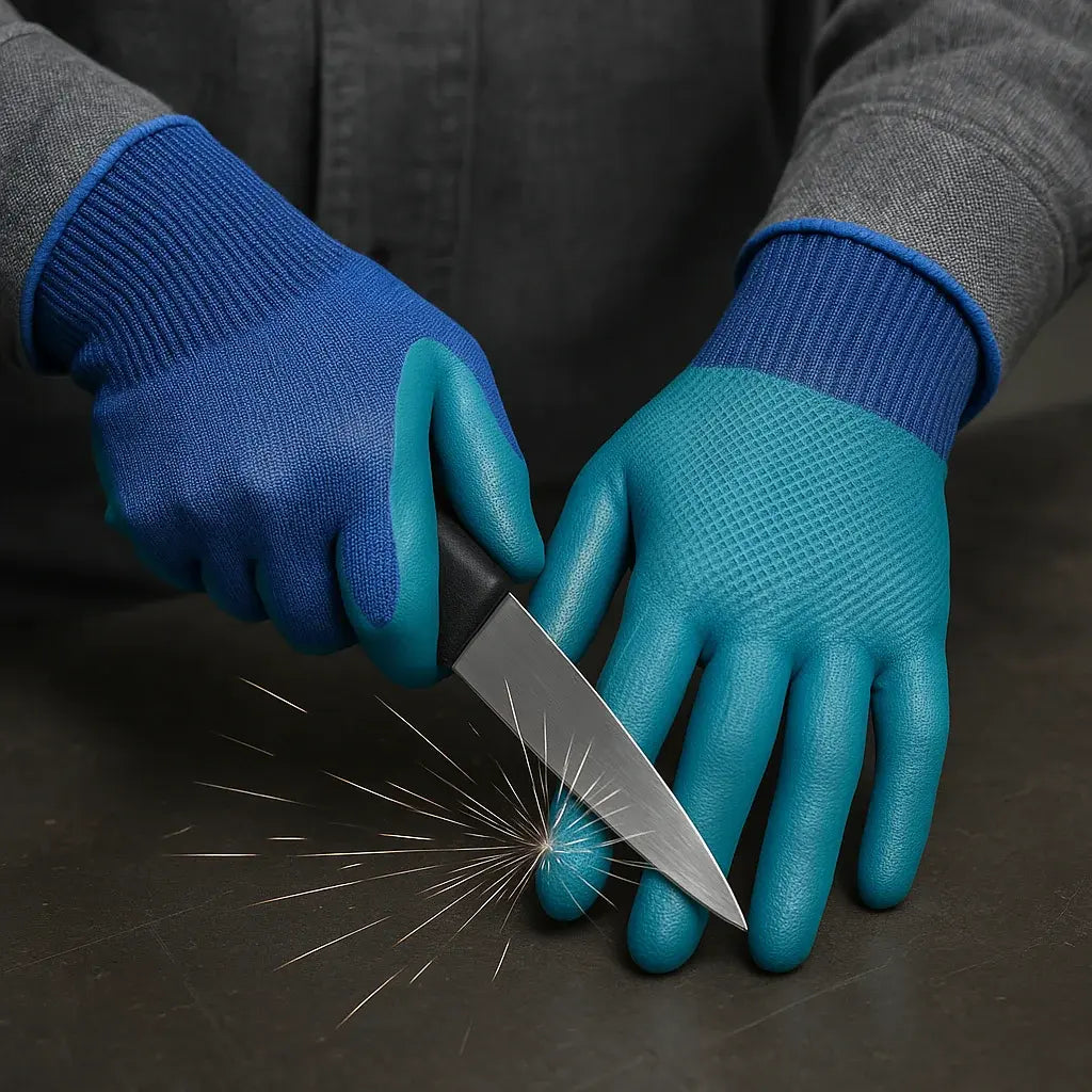 BowLift | Tough Task Cut Resistant Industrial Work Gloves