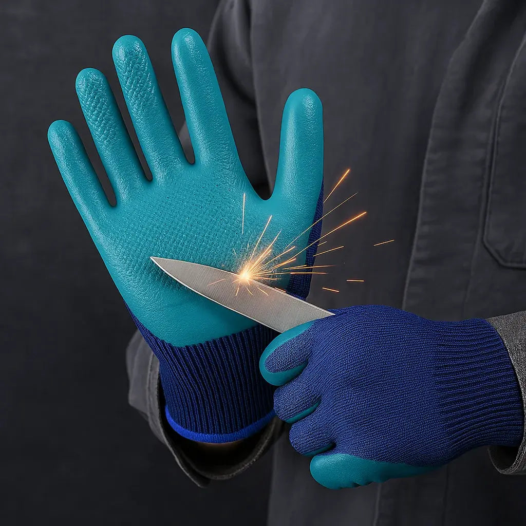 BowLift | Tough Task Cut Resistant Industrial Work Gloves