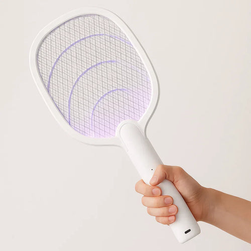 Rechargeable 2-in-1 Electric Fly Swatter and Insect Destroyer – 2500V Without Chemicals | Bowlift