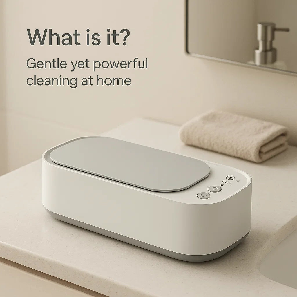 BowLift | Ultrasonic Cleaning Device | Gentle, Efficient & Versatile for Jewelry, Glasses, Watches, and Dentures