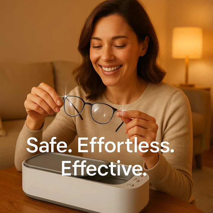 BowLift | Ultrasonic Cleaning Device | Gentle, Efficient & Versatile for Jewelry, Glasses, Watches, and Dentures