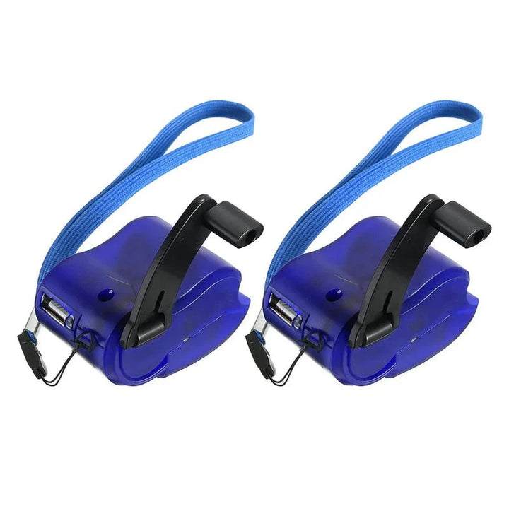 BowLift | Portable Hand Crank Emergency Charger with USB & LED