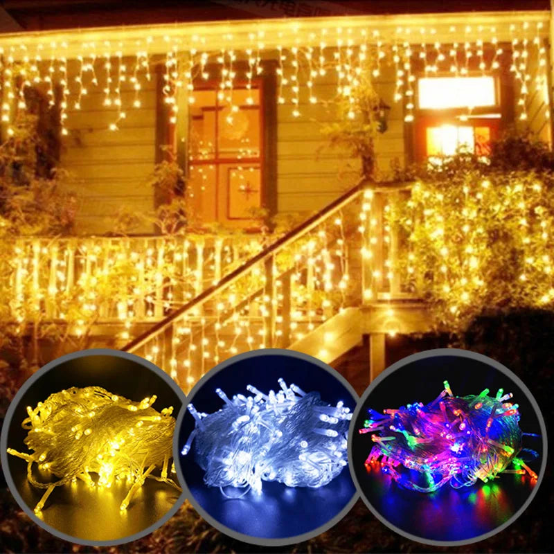 BowLift | Atmospheric Icicle Lights - FrostGlow